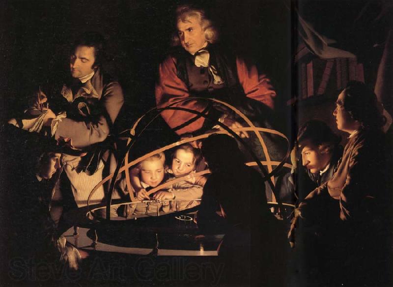Joseph wright of derby A Philosopher giving a Lecture on the Orrery France oil painting art